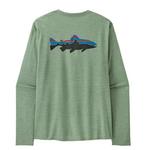 Men's Patagonia Cap Cool Daily Graphic Waters Long Sleeve T-Shirt - Thumbnail 3 of 4