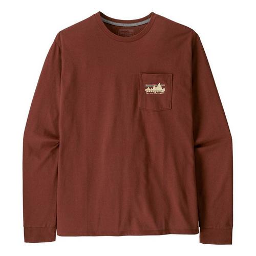 Men's Patagonia '73 Skyline Pocket Responsibili-T Long Sleeve T-Shirt - Primary Image