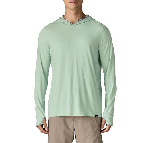 Men's Patagonia Tropic Comfort Natural Long Sleeve Hooded T-Shirt - Primary Image