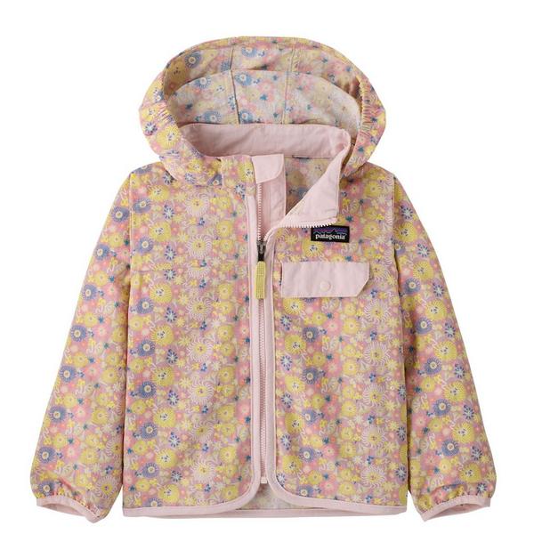 Patagonia Baggies Rain Jacket Baby 12/18 mo. Fruity Times: Quiet Violet
