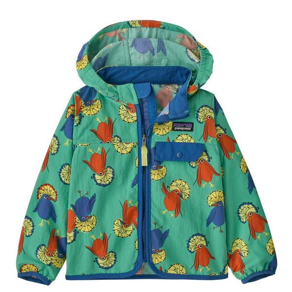 Patagonia Baggies Rain Jacket Toddler 4T Royal Fren: Aqua Stone