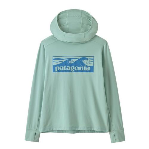 Kids' Patagonia Capilene Silkweight Long Sleeve Hooded T-Shirt - Primary Image