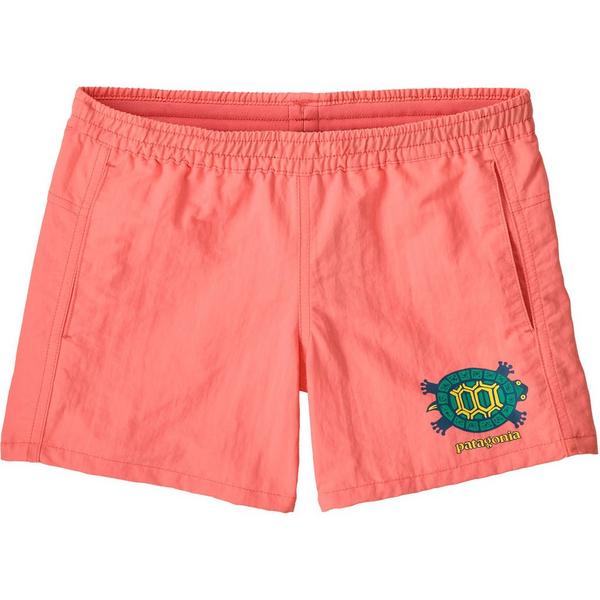 Girls' Patagonia Baggies Shorts XLarge Pink Turtle
