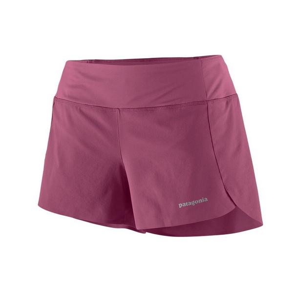 Women's Patagonia Strider Pro Shorts Large Faded Magenta
