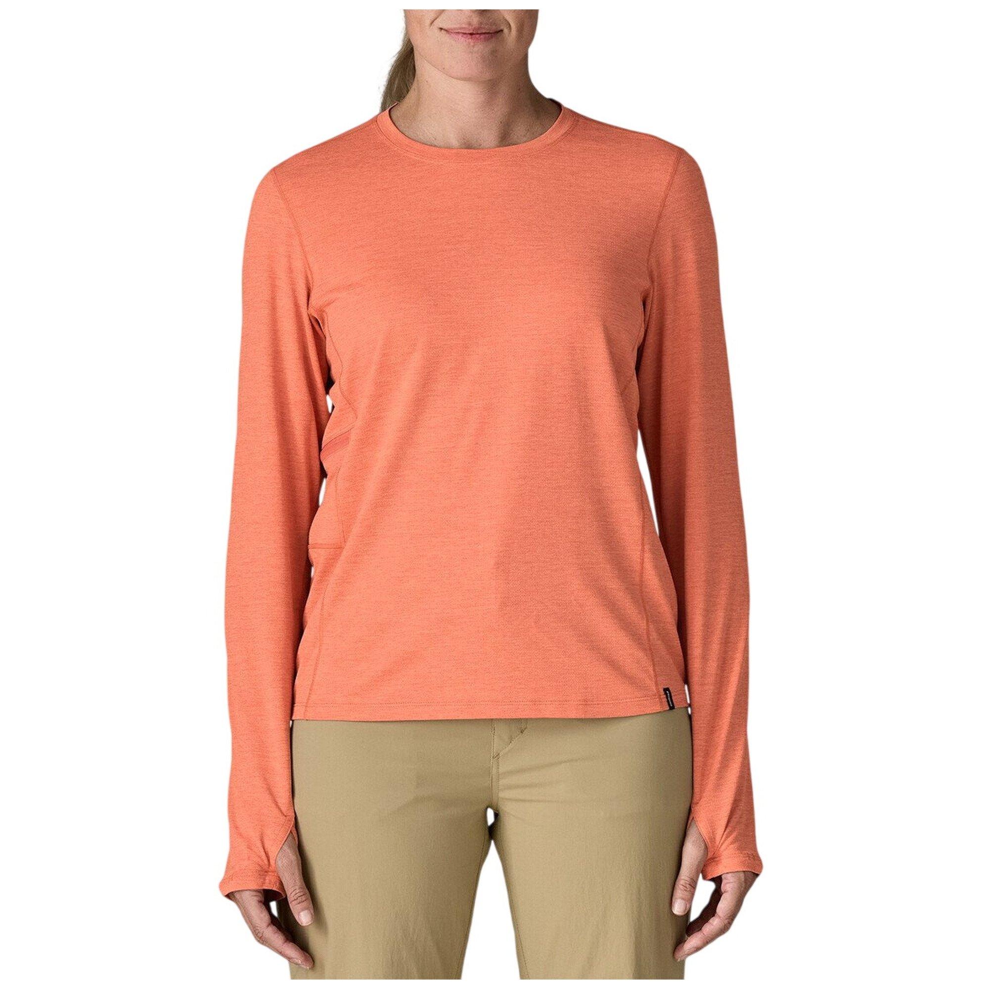 Women's Patagonia Capilene Cool Sun Long Sleeve Fly Fishing T-Shirt