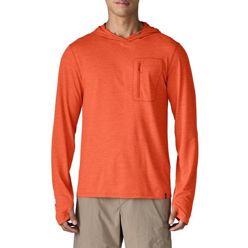 Men's Patagonia Cap Cool Sun Long Sleeve Hooded T-Shirt - Primary Image