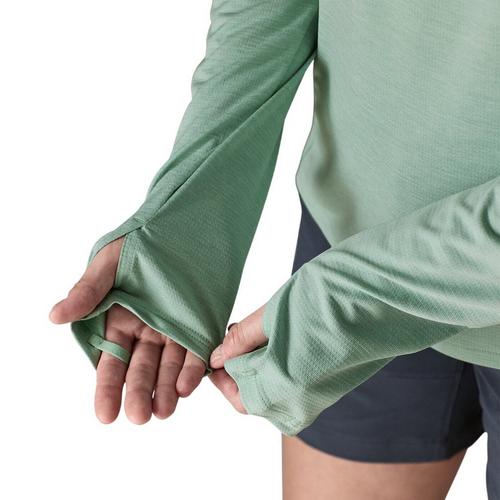 Women's Patagonia Capilene Cool Sun Long Sleeve Hooded T-Shirt - Primary Image