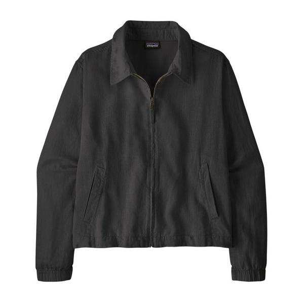 Women's Patagonia Garden Island Canvas Jacket Large Black