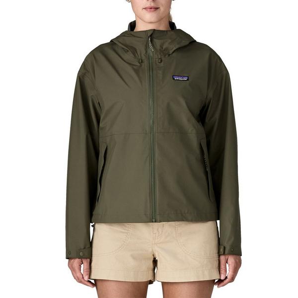 Women's Patagonia Mesa Lane Rain Jacket XLarge Basin Green