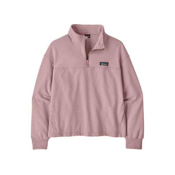 Women's Patagonia Ahnya 1/4 Zip Pullover 2XLarge Quiet Violet