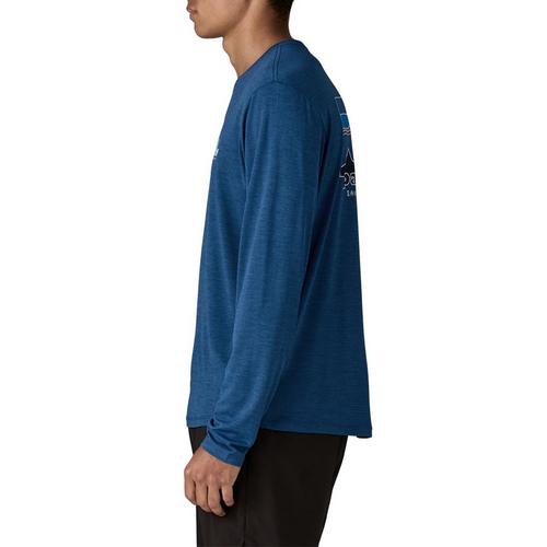 Men's Patagonia Cap Cool Daily '73 Skyline Long Sleeve T-Shirt - Primary Image