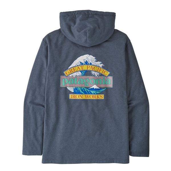 Men's Patagonia Great Waves Hoodie 2XLarge Navy