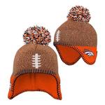 Genuine Stuff Kids' Denver Broncos Football Head Knit Beanie - Thumbnail 3 of 3