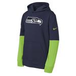 Nike Kids' Seattle Seahawks Team Issued Hoodie - Thumbnail 1 of 2