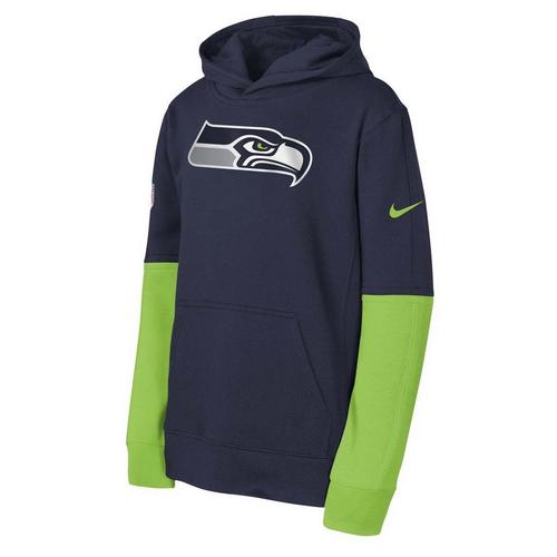Nike Kids' Seattle Seahawks Team Issued Hoodie - Primary Image