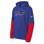 Nike Kids' Buffalo Bills Team Issued Hoodie - Thumbnail 1 of 2