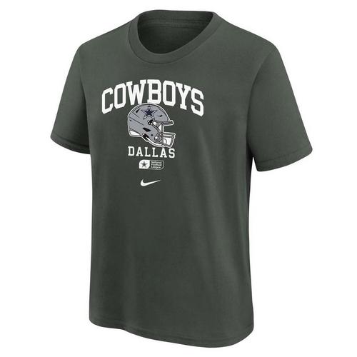 Nike Kids' Dallas Cowboys Helmet Essential T-Shirt - Primary Image