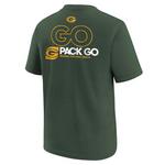 Nike Kids' Green Bay Packers Essential T-Shirt - Thumbnail 2 of 2