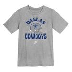 Genuine Stuff Kids' Dallas Cowboys Groove Essential T-Shirt - Thumbnail 1 of 2