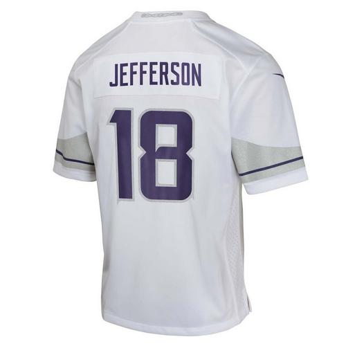 Nike Kids' Minnesota Vikings Justin Jefferson #18 Winter Warrior Jersey - Primary Image