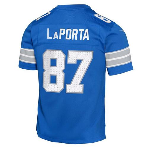 Nike Kids' Detroit Lions Sam LaPorta #87 Game Jersey - Primary Image