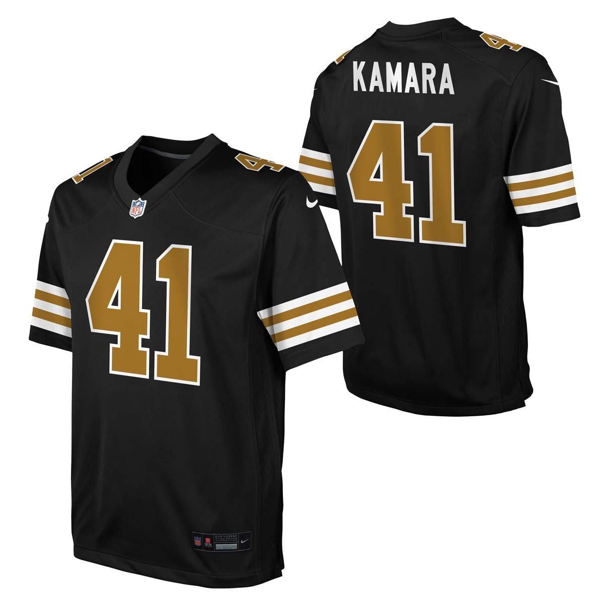 Nike Kids' New Orleans Saints Alvin Kamara #41 Color Rush Jersey