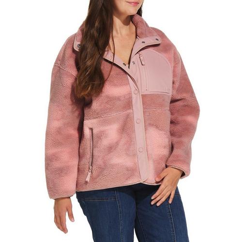 Women's Roxy Axel Bonded Hooded Sherpa Jacket - Primary Image