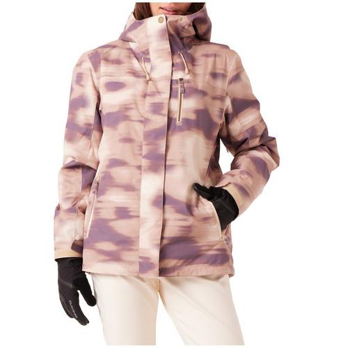 Women's Roxy Jetty Print Hooded Jacket - Primary Image