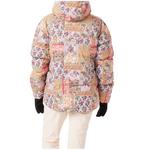 Women's Roxy Alofted Quilted Print Hooded Puffer Jacket - Thumbnail 2 of 8