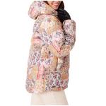 Women's Roxy Alofted Quilted Print Hooded Puffer Jacket - Thumbnail 3 of 8