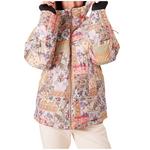 Women's Roxy Alofted Quilted Print Hooded Puffer Jacket - Thumbnail 4 of 8