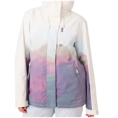 Women's Roxy Jetty Print Hooded 3-in-1 Jacket - Primary Image