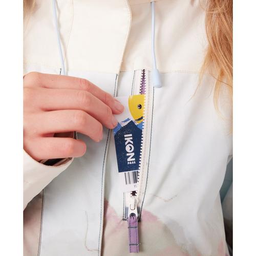 Women's Roxy Jetty Print Hooded 3-in-1 Jacket - Primary Image