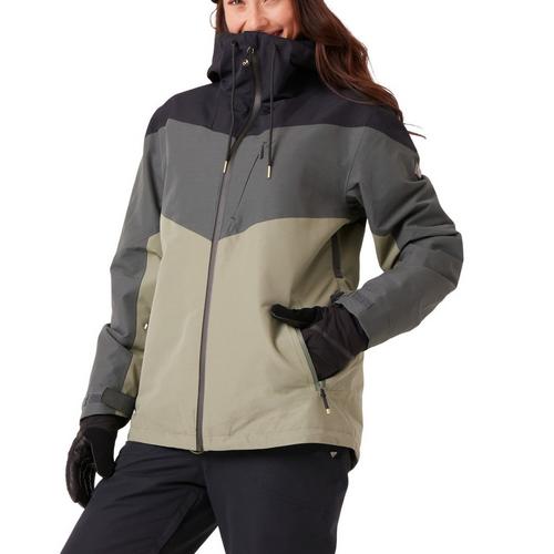 Women's Roxy Winter Haven Block Hooded Jacket - Primary Image