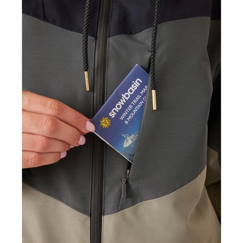 Women's Roxy Winter Haven Block Hooded Jacket - Primary Image