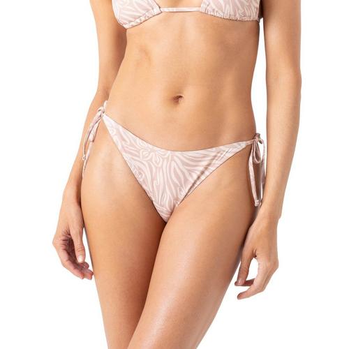 Women's Roxy Wild Thing Tie Side Cheeky Swim Bottoms - Primary Image