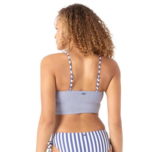 Women's Roxy Stripe Out Tank Swim Bikini Top - Primary Image