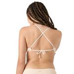 Women's Roxy Crochet Athletic Triangle Swim Bikini Top - Thumbnail 2 of 3