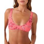 Women's Roxy Garden Twirl Scoop Bralette Swim Bikini Top - Thumbnail 3 of 3