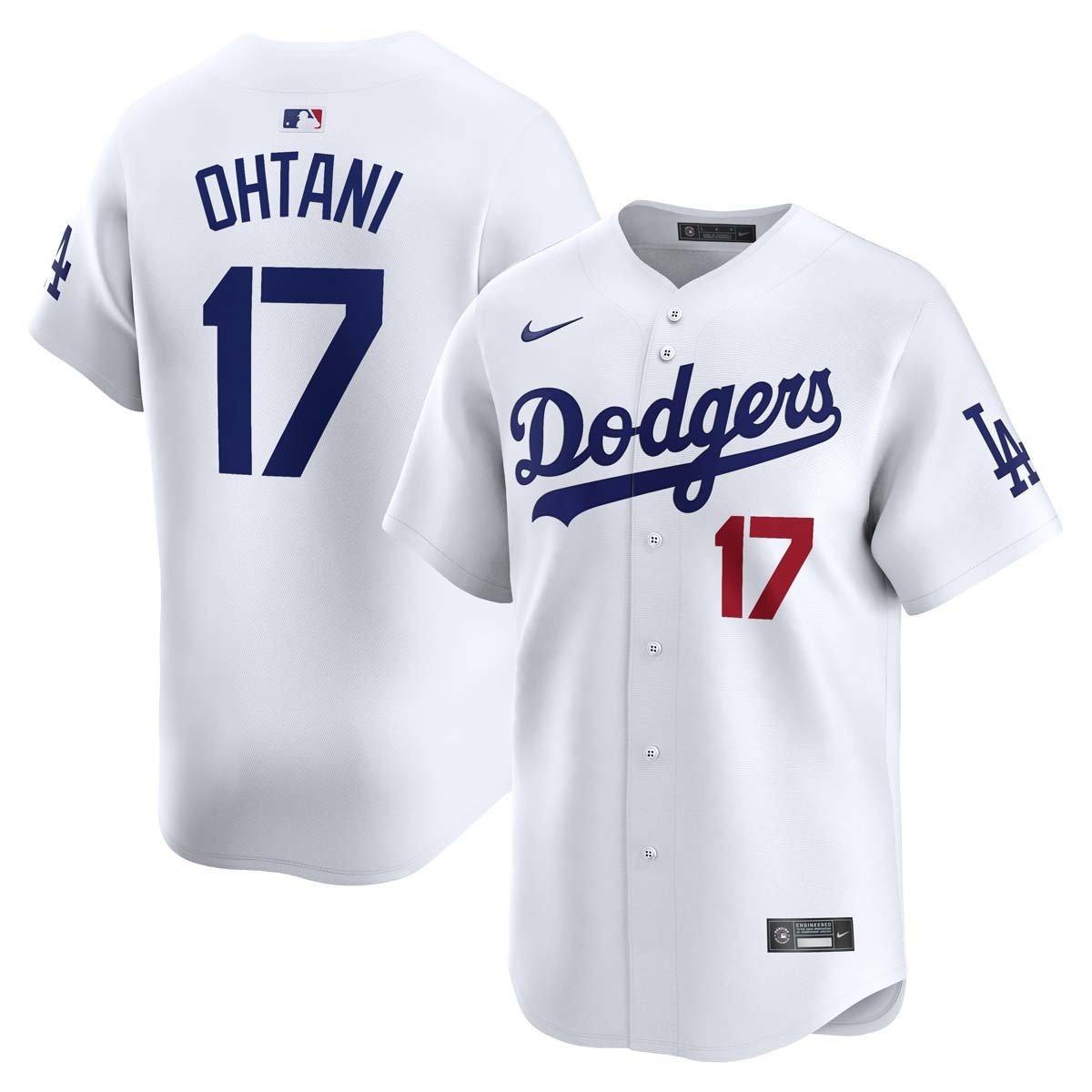 Dodgers Ohtani ユニフォーム M 17 Nike Los Angeles Dodgers Shohei Ohtani #17 Limited Jersey