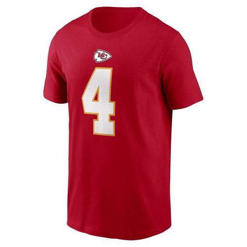 Nike Kansas City Chiefs Rashee Rice #4 Name & Number T-Shirt - Primary Image