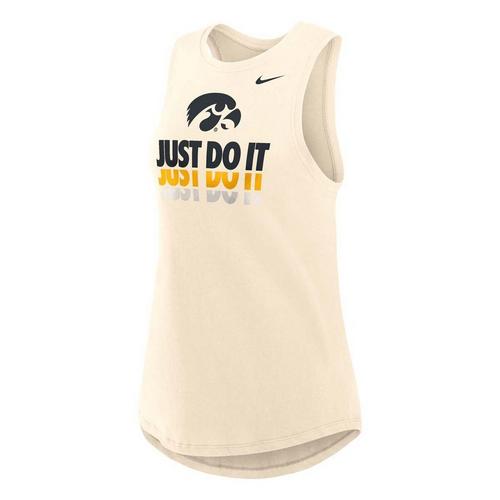 Nike Women's Iowa Hawkeyes High Neck Tank - Primary Image