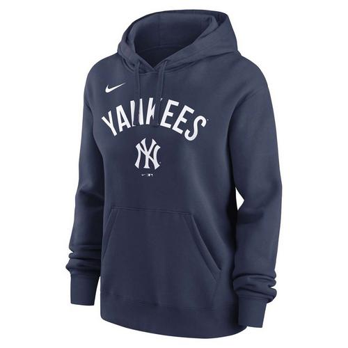 Nike Women's New York Yankees 2025 Club Logo Hoodie - Primary Image