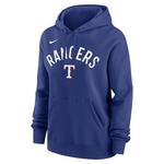 Nike Women's Texas Rangers 2025 Club Logo Hoodie - Thumbnail 1 of 2