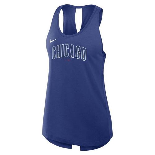 Nike Women's Chicago Cubs Criss Cross Tank - Primary Image