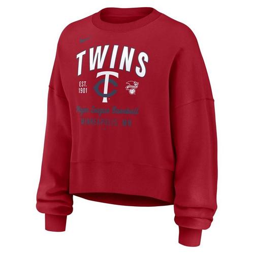 Nike Women's Minnesota Twins Fleece Crew - Primary Image