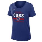 Nike Women's Chicago Cubs Slub Fashion T-Shirt - Thumbnail 1 of 2