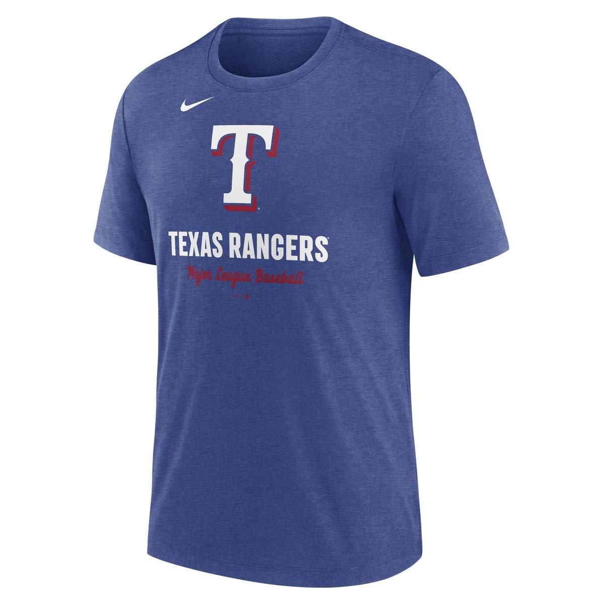 Nike Texas Rangers Tri Logo T-Shirt
