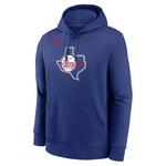 Nike Texas Rangers Cooperstown Club Hoodie - Thumbnail 1 of 2