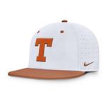 Nike Texas Longhorns DriFit Flat Brim Fitted Hat - Thumbnail 1 of 5